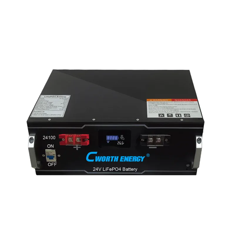 Cworth 2.56kWh 24V Lithium Battery